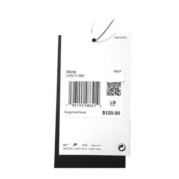 Nike Mens Green Full Zip Up Water Repellent Pockets Light Golf Jacket Sz XXL New - Picture 5 of 12